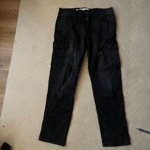 Men's Black Cargo Pants